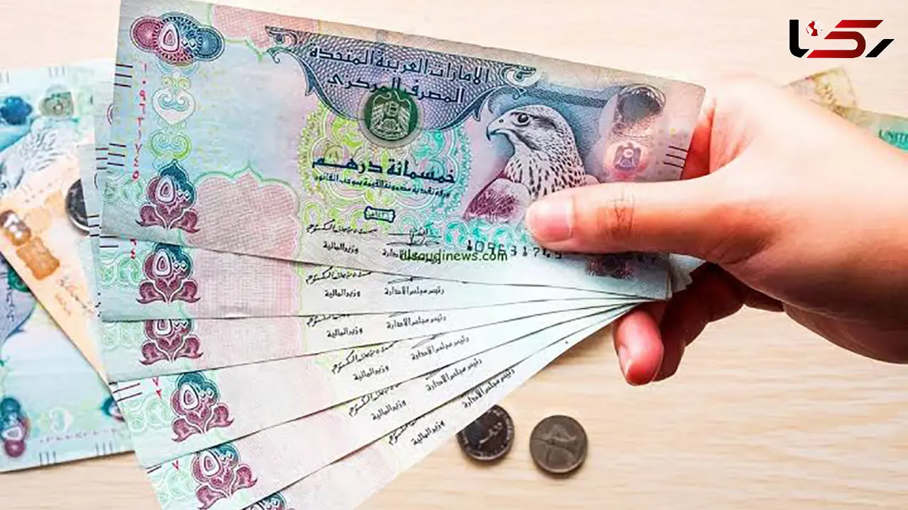 قیمت درهم امروز سه‌شنبه 20 مرداد 1405