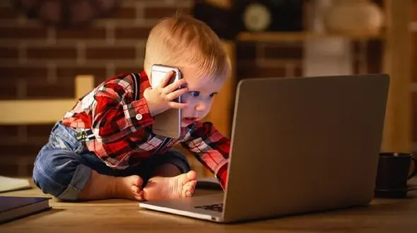 جزئیات نحوه استفاده از اینترنت کودکان + فیلم 