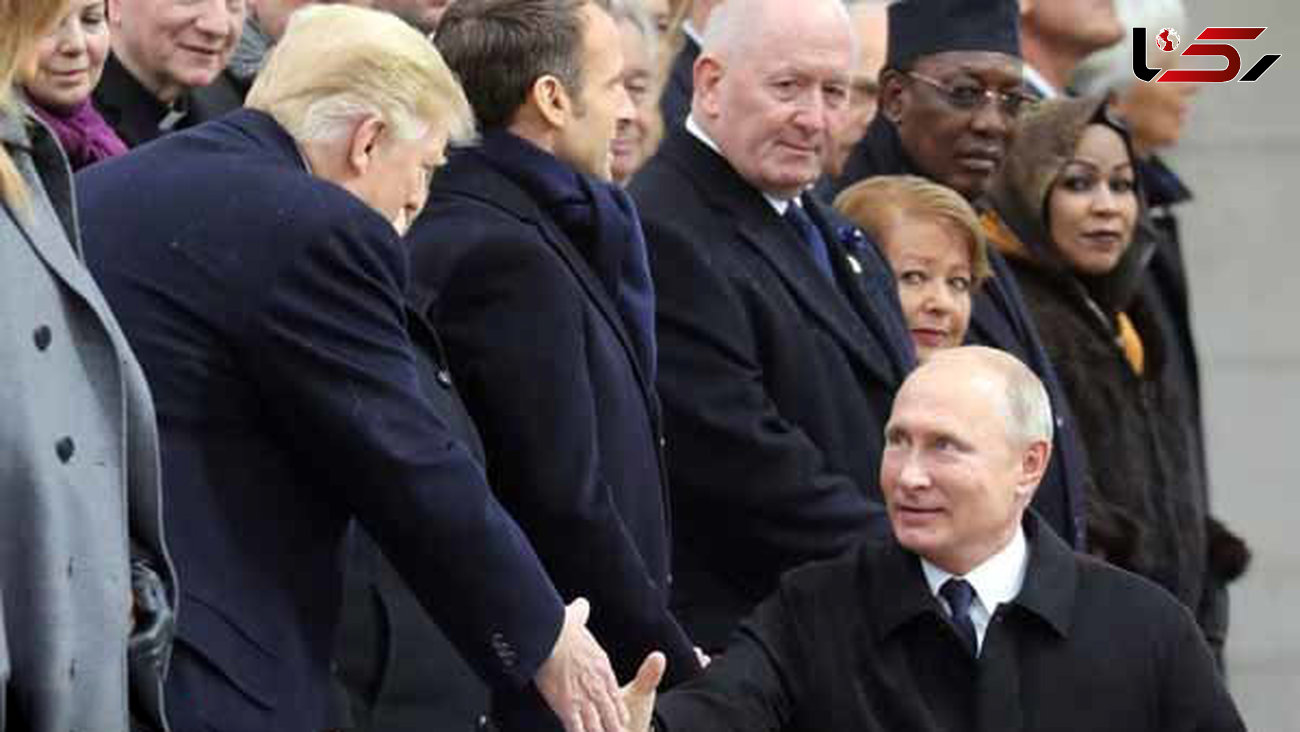 پوتین و ترامپ در پاریس دیدار و رایزنی کردند 
