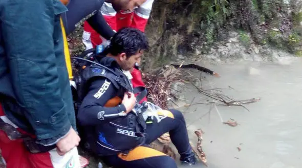 سقوط مرگبار جوان 25 ساله در آبشار لوه گالیکش + عکس 