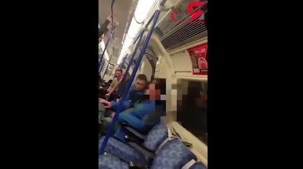 رفتار ناپسند با یک مسافر خارجی در مترو+فیلم