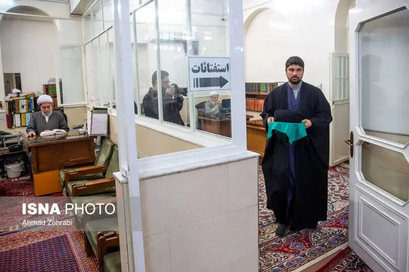 مراسم عمامه گذاری طلاب در قم