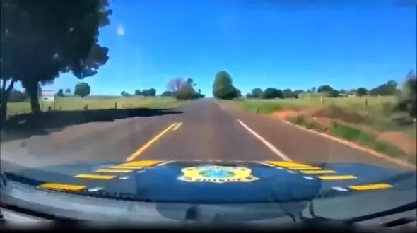 فیلم تعقیب و گریز هالیوودی با خودروی قاچاق / در آمریکا رخ داد