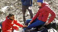 نجات ٤ گردشگر آلمانی و لهستانی از ارتفاعات قله سیالان تنکابن + عکس