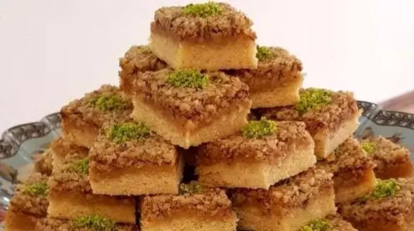 فیلم / اسلایس نارگیل دسر ساده و پرطرفدار برای مهمانی