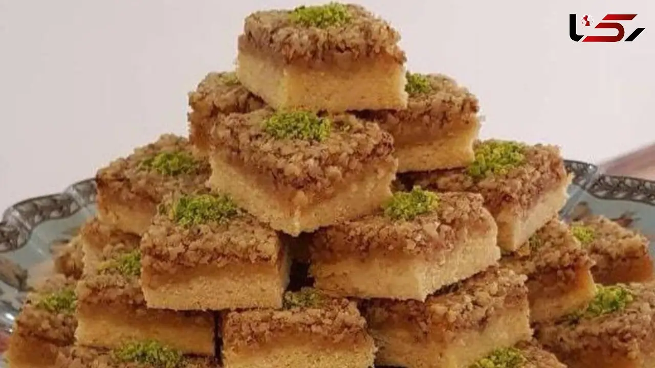 فیلم / اسلایس نارگیل دسر ساده و پرطرفدار برای مهمانی