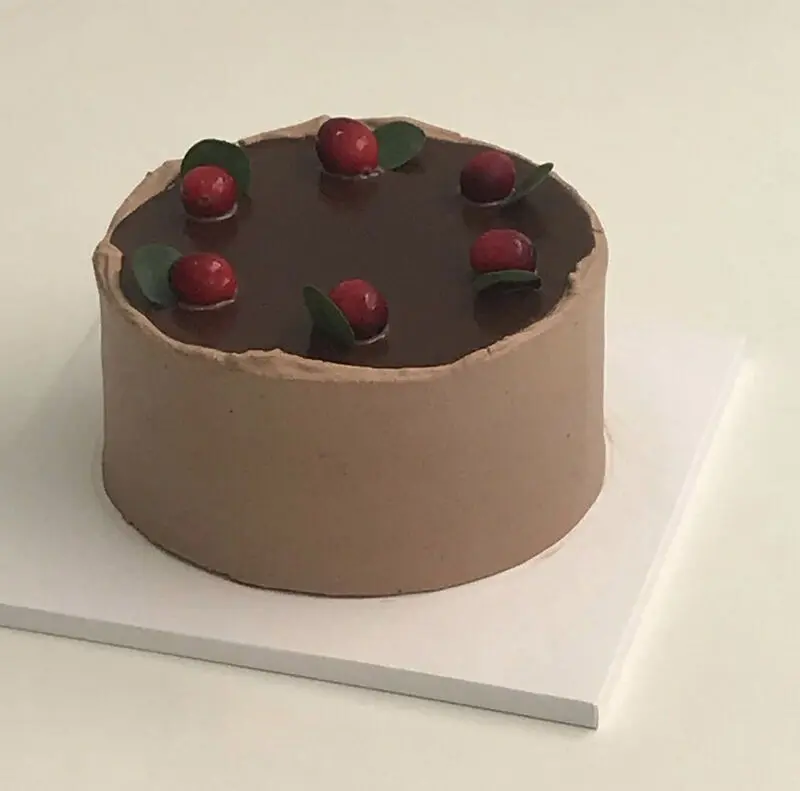 کیک تولد لاکچری ساده