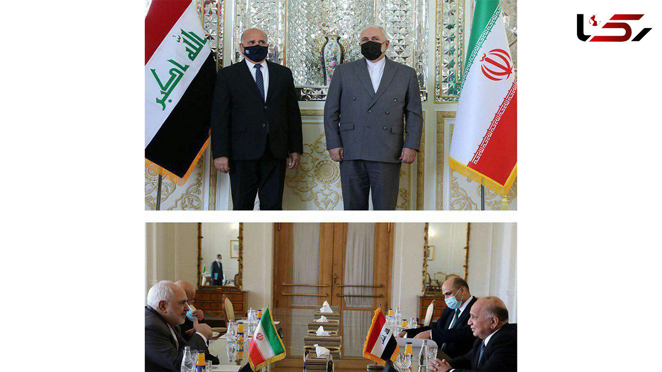 دیدار و گفتگوی وزرای خارجه ایران و عراق + عکس