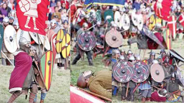 بازسازی نبرد تاریخی 1000 ساله