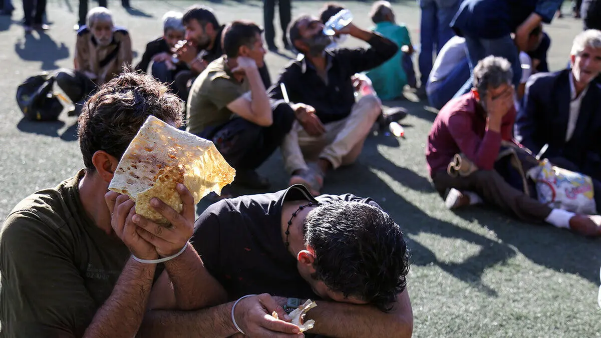 فیلمهالیوودی از فرار بزرگ معتادان از روی دیوار بلند کمپ ترک اعتیاد در بروجرد