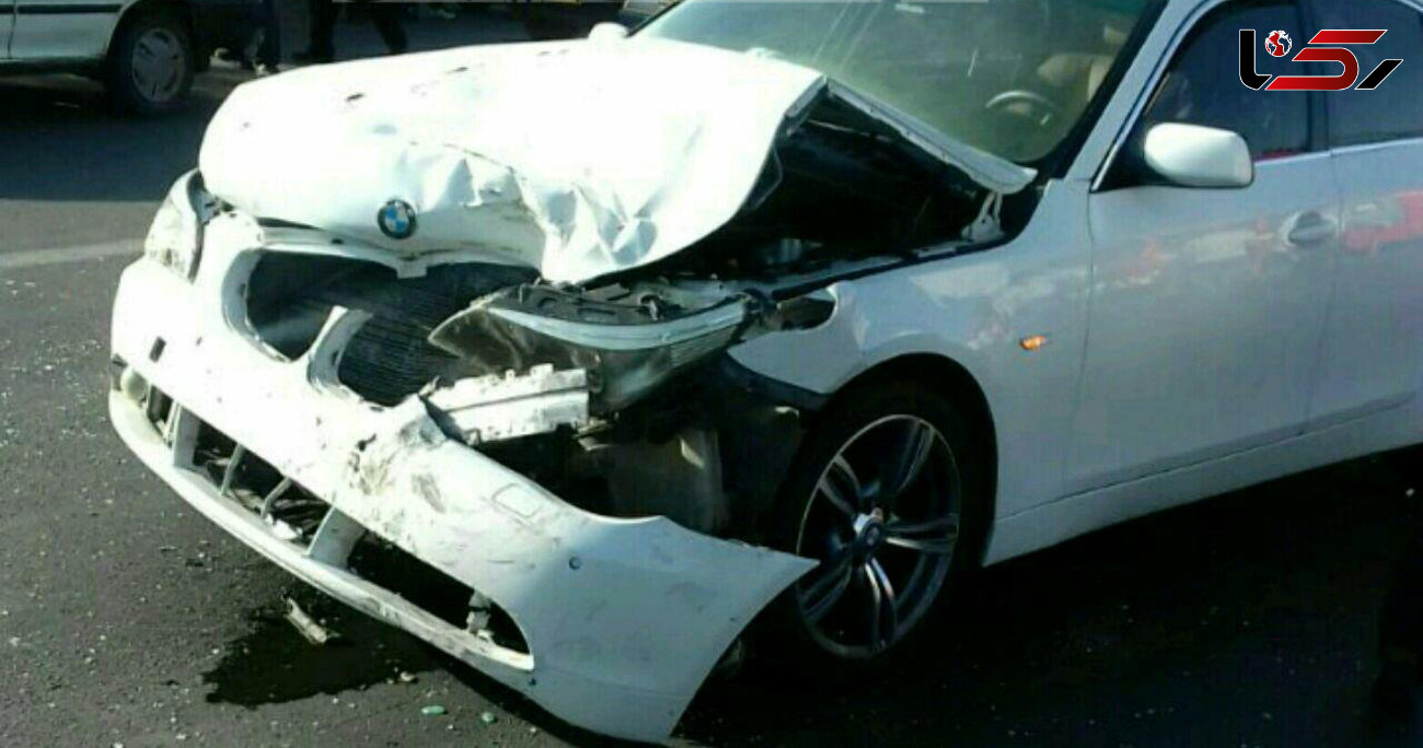 پراید BMW  را در تبریز زمینگیر کرد + عکس 