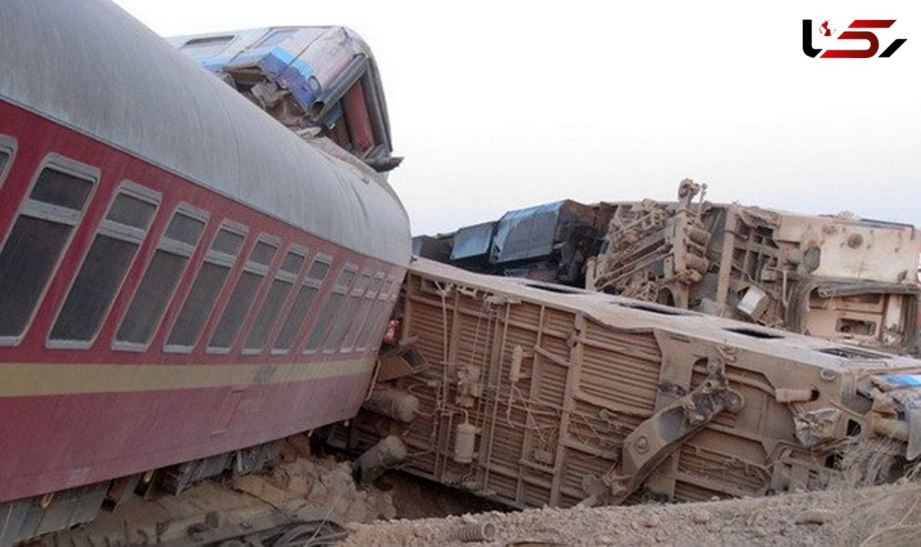 اولین فیلم هوایی از صحنه واژگونی قطار یزد / کشته ها افزایش یافت + جزییات