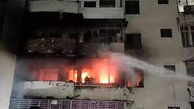 مرگ هولناک 14 زن و مرد و کودک در حریق ساختمان چند طبقه + عکس / در جارکند هند رخ داد
