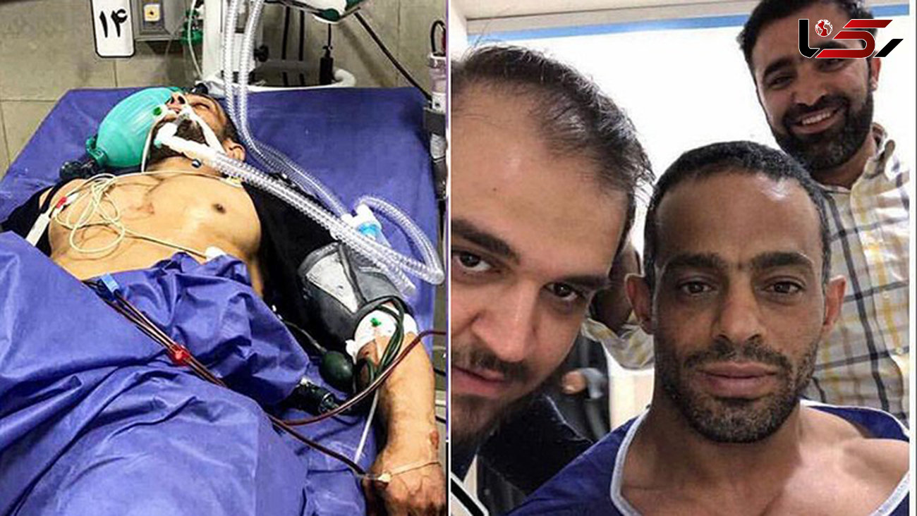 حادثه وحشتناک برای عادل باوی قهرمان پرورش اندام در اهواز+عکس

