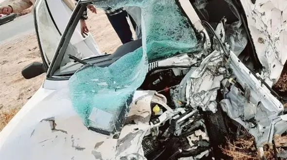  ۹ مصدوم حاصل برخورد ۲ دستگاه سواری در قزوین 