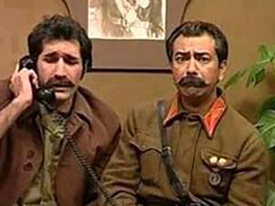 فیلم/  سکانسی تکرار نشدنی از شبهای برره/ وقتی دوبرره با معاون هیتلر آلمانی حرف میزنه