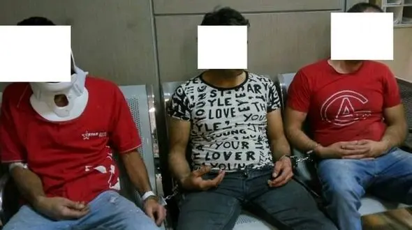 بی هوش شدن سارق موتورسیکلت در جریان تعقیب و گریز و تیراندازی پلیس تهران +عکس