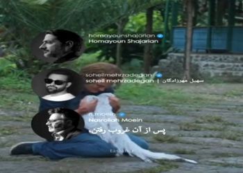 دانلود ریمیکس باشکوه معین و همایون شجریان / آهنگ  پس از آن غروب رفتن ...