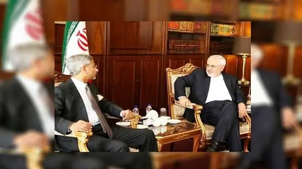 درخواست ظریف از وزیر خارجه هند چه بود؟