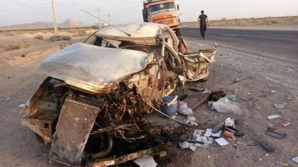 تصادف رانندگی در شهرستان خاتم با 3 کشته و زخمی
