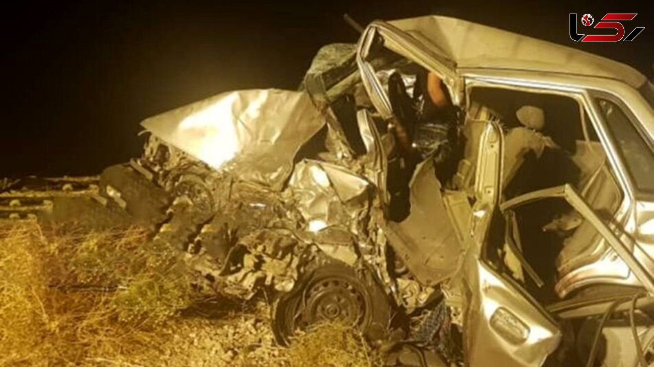 پنج کشته در تصادف پراید و تریلر در جاده دامغان به شاهرود