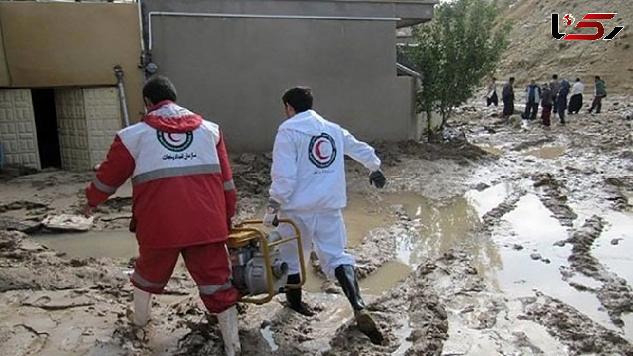 امدادرسانی به ۱۶۰۰ نفر در ۱۱ استان درگیر سیل و آبگرفتگی 