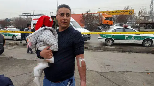 جزئیات انفجار مخزن گاز نیسان در جایگاه سوخت در تهران + فیلم و عکس