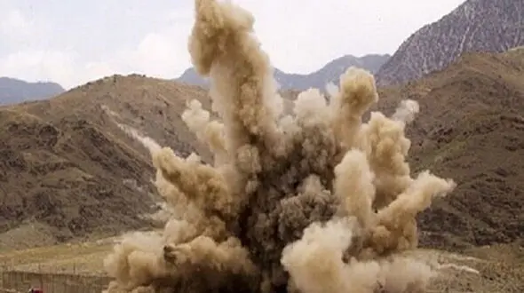 انفجار مین راننده کمباین را مصدوم کرد