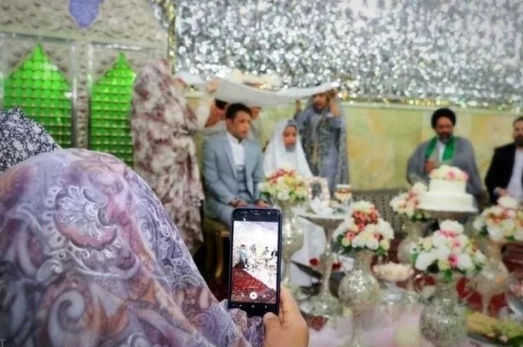 جشن عروسی مجری صدا و سیما در امام‌زاده صالح برگزار شد!