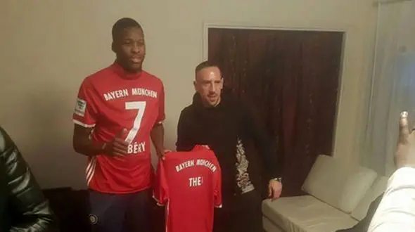 ملاقات ریبری با یک شخصیت جنجالی+عکس 