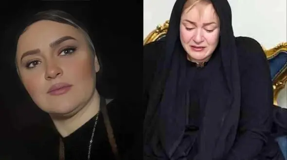 فیلم ضجه مویه های نعیمه نظام دوست برای رفیق دفن شده اش در انگلیس /   خاک سرد لندن هم عشق به ماه چهره خلیلی را حریف نشد