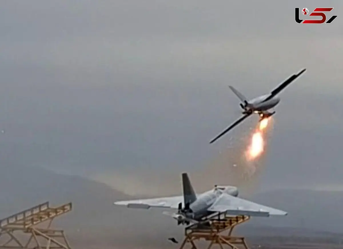 عکس حمله حمله ارتش ایران به مقر آمریکایی ها در عراق