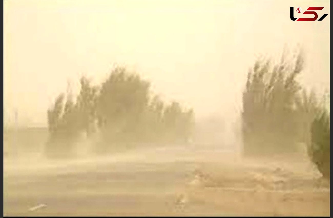 باد شدید و خیزش گرد و خاک پدیده غالب در برخی استان‌ها