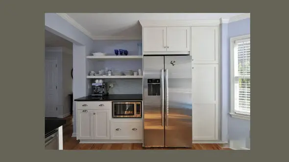 بهترین مکان قرار دادن مایکروویو در دکوراسیون آشپزخانه کجاست؟+ عکس 