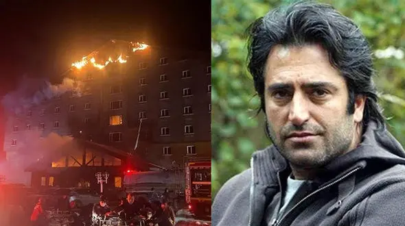 فیلم / خواننده مشهور ترک از آتش‌سوزی و مرگ 66 زن و مرد در هتل پیست اسکی گفت