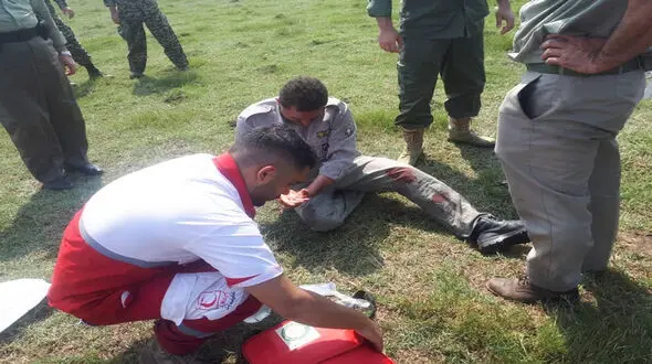 عکسسوختگی تلخ محیط بان گیلانی در تالاب انزلی !