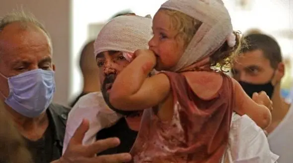 یونیسف : در پی انفجار مهیب بیروت ۸۰ هزار کودک بی‌خانمان شده‌اند