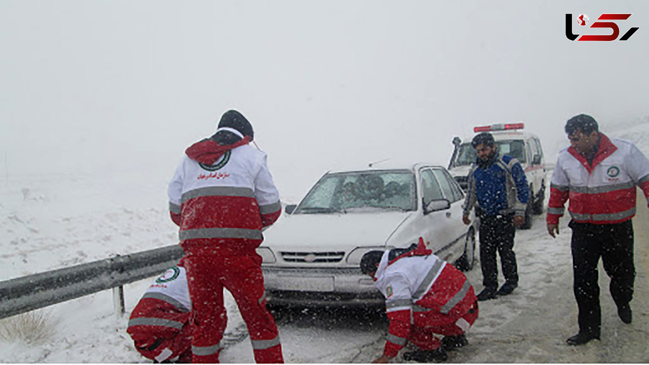 امدادرسانی به بیش از 6هزار  نفر در برف و کولاک