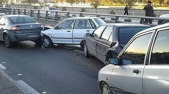 اسامی مصدومان تصادف زنجیره ای آزادراه کرج - قزوین