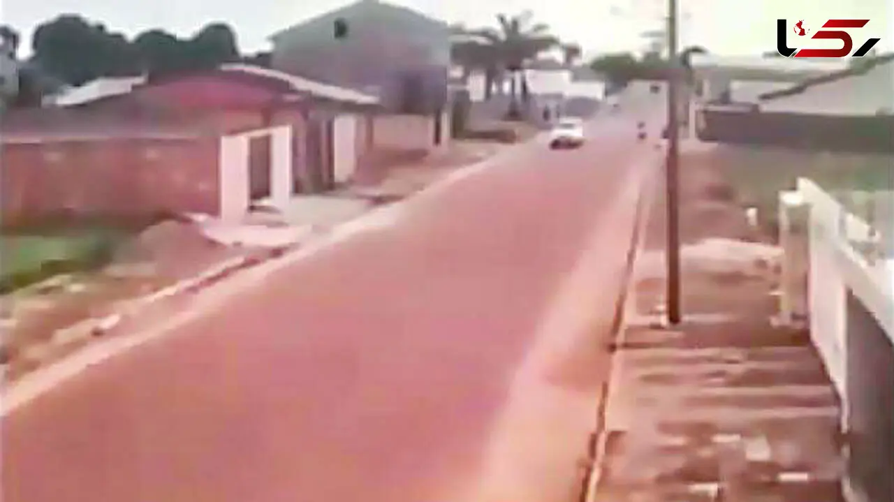 فیلم لحظه شاخ به شاخ شدن وحشتناک دو موتور سیکلت