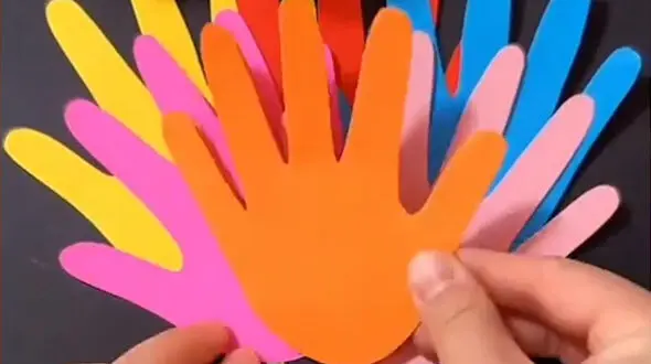 نحوه ساخت کارت پستال دستی + فیلم