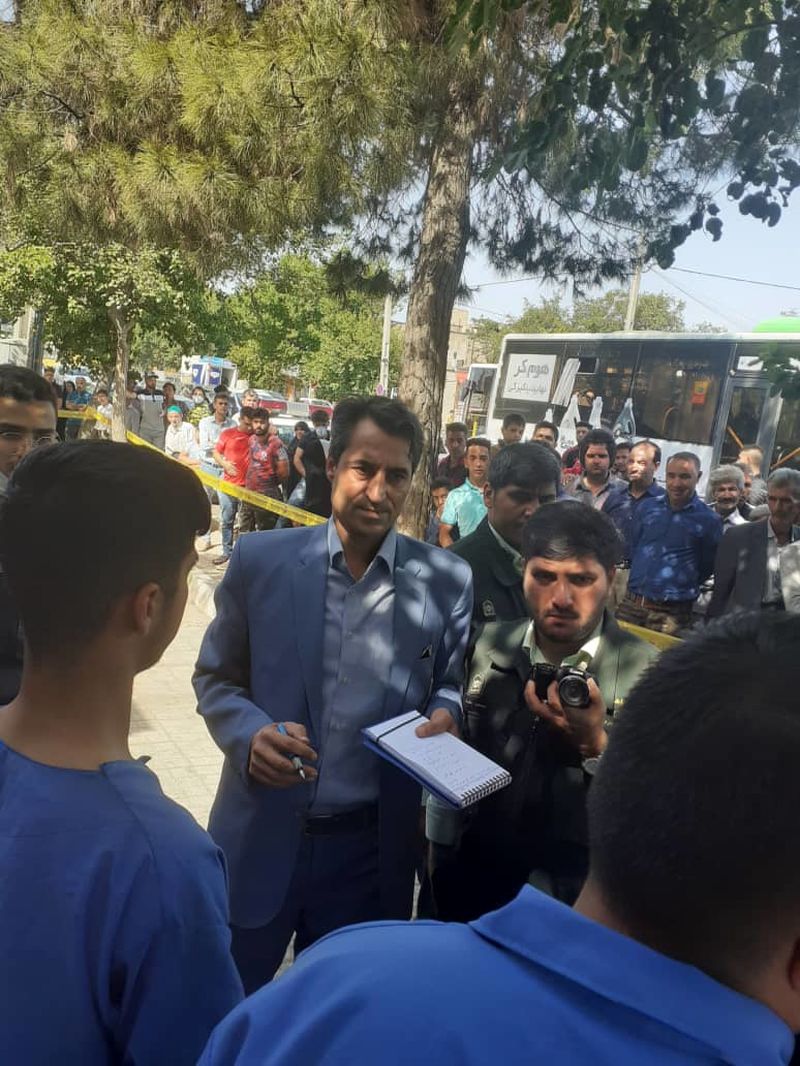 بازسازی صحنه سلاخی راننده پراید به دست موتور سوار چاقوکش