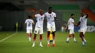 شیمبا بهترین بازیکن دیدار فولاد ایران و الغرافه قطر شد
