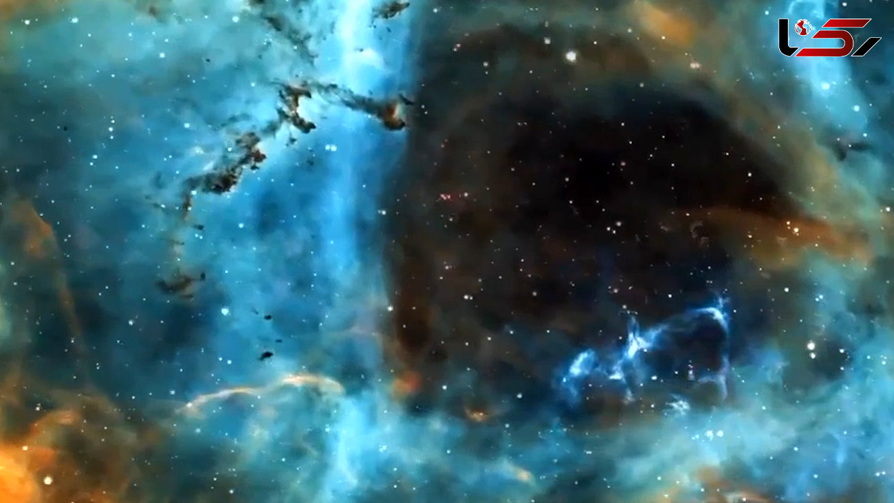 زیبایی مسحور کننده سحابیِ  rosette با فاصله‌ی ۵۲۰۰ سالِ نوری از زمین + فیلم