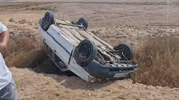 ۲ واژگونی خودرو در محور قیدار - ابهر ۶ مصدوم برجا گذاشت