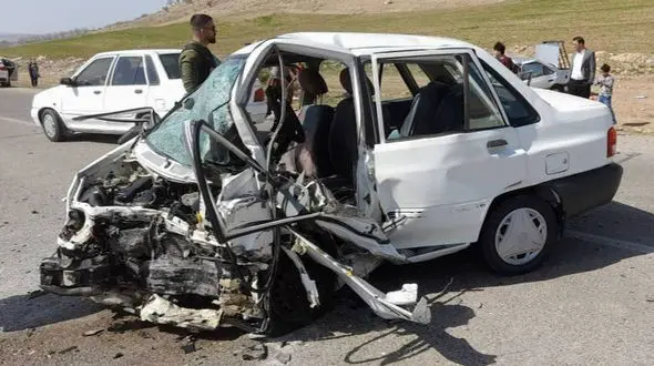 5 کشته و زخمی در تصادف هولناک پراید با خاور در قوچان