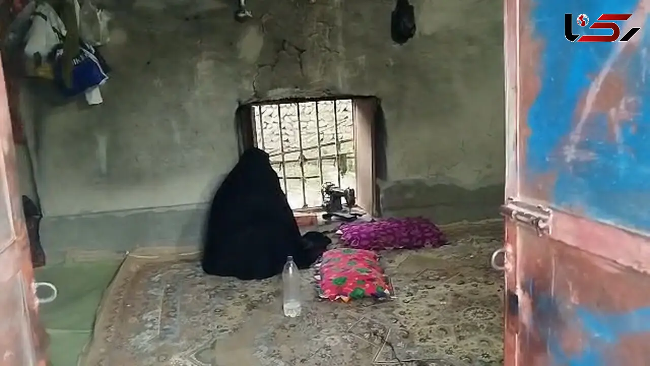 چرخ معیشت زن سرپرست خانوارِ ساکن روستای مرزی کشور از کار افتاد/ مادر 7 فرزند است و نیازمند کمک خیران + فیلم