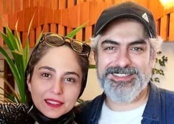 عکس سفر در زمان / «مهدی پاکدل» 19 ساله در کنار «فاطمه معتمدآریا» در پشت‌صحنه یک تئاتر .../ چی بود و چی شده ؟!