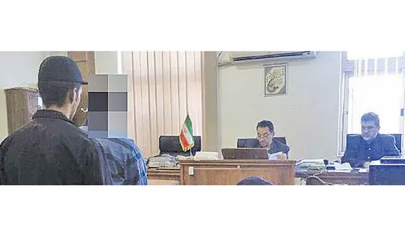  اشک‌های سوزناک مادر یک قاتل در دادگاه + عکس