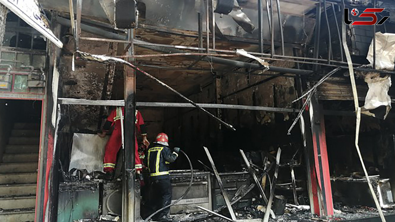 فیلم آتش سوزی در کارخانه آجرنسوز آمل 